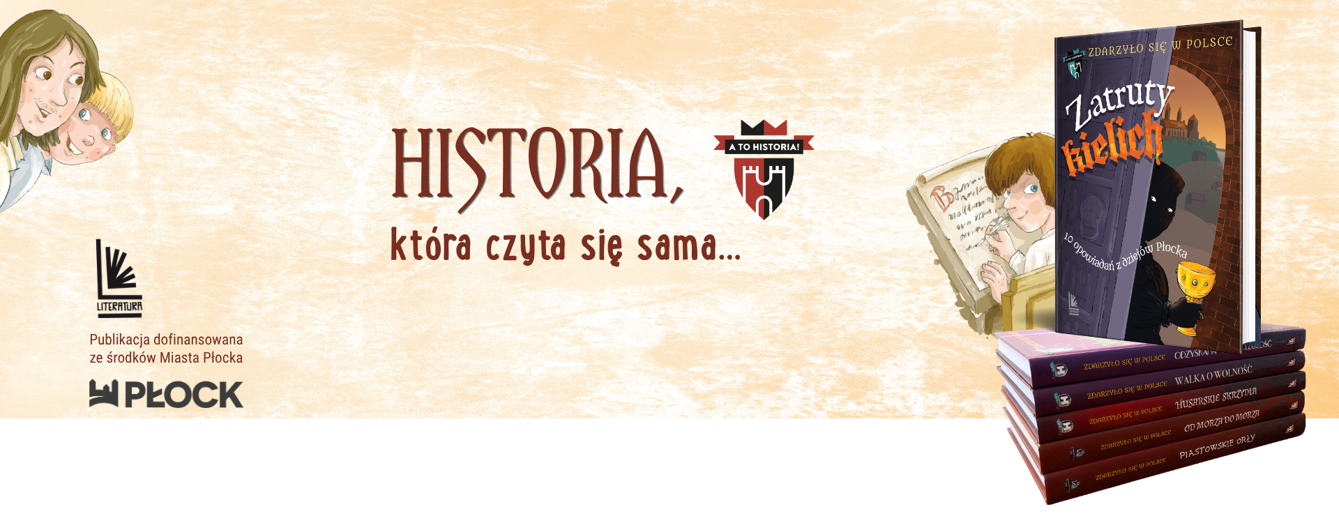 Baner książki Zatruty kielich. 10 opowiadań z dziejów Płocka – Wydawnictwo Literatura